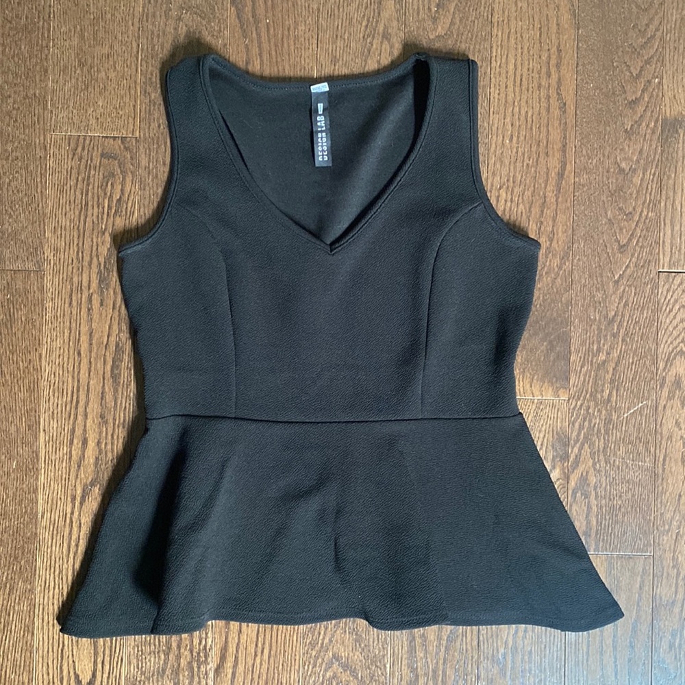Design Lab Peplum Top